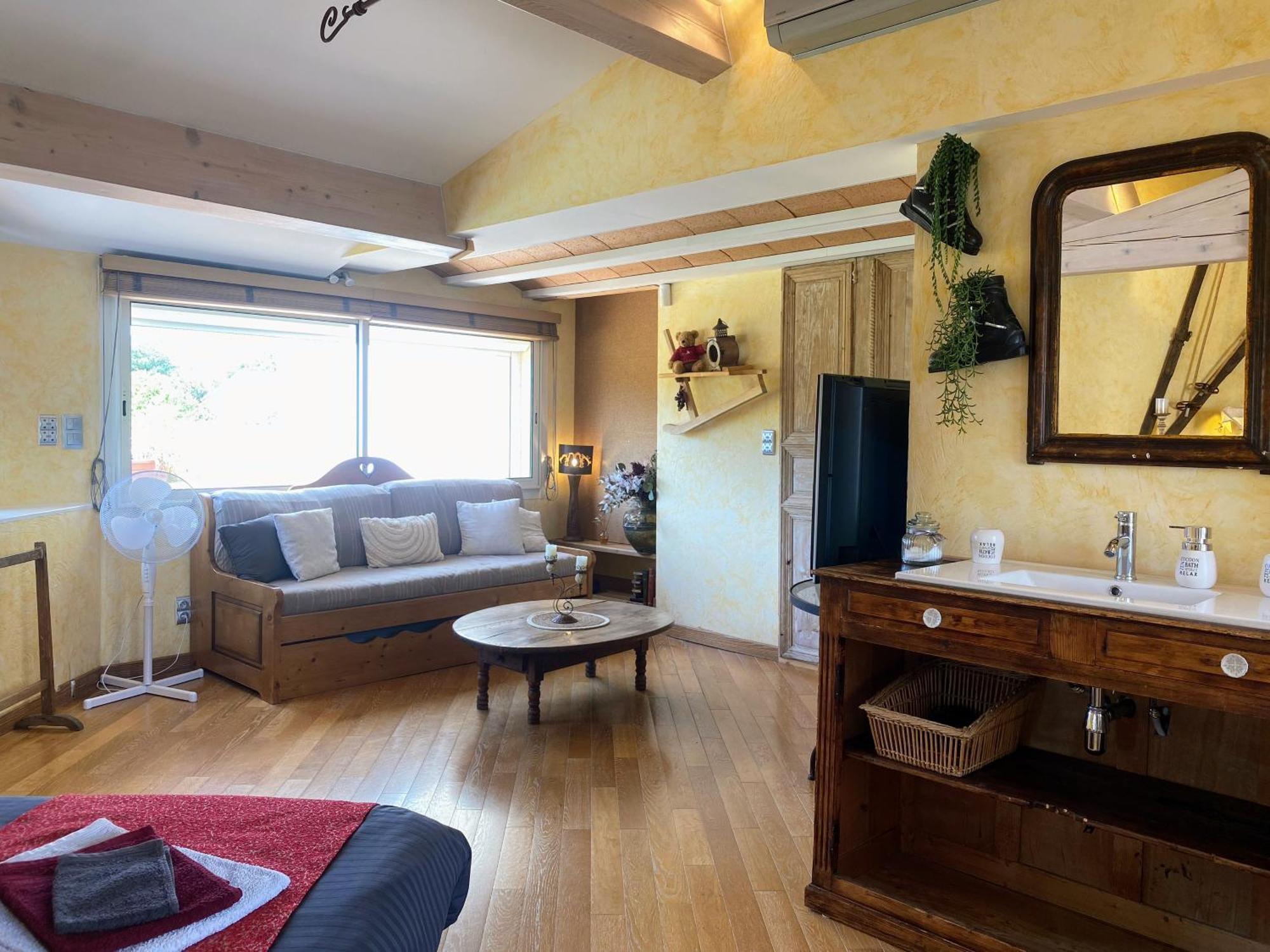 "Mas Tramontane "Chambres D'Hotes Et Studio Avec Piscine Dans Parc Arbore อิล-ซูร์-เตต์ ภายนอก รูปภาพ
